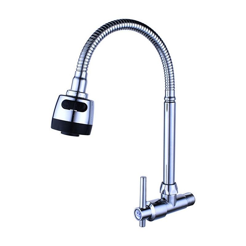 Cheap Customized stainless steel kitchen faucet Cold water can be turned upright tap Manufacturers, Companies