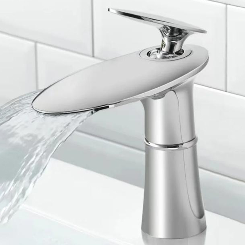 Best Unik Bathroom Waterfall Faucet Single Hole Single Handle Suppliers, Companies