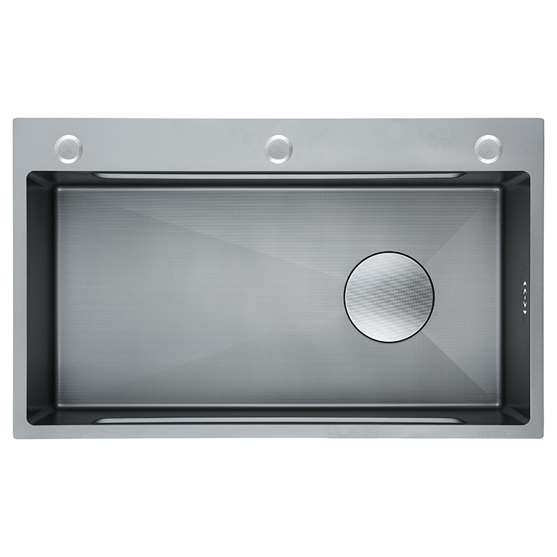 CE Certification Unik 5mm Thickened 304 Stainless Steel Nano-Textured Kitchen Sink – Anti-Stain, Multifunctional Design Manufacturers, Supplier