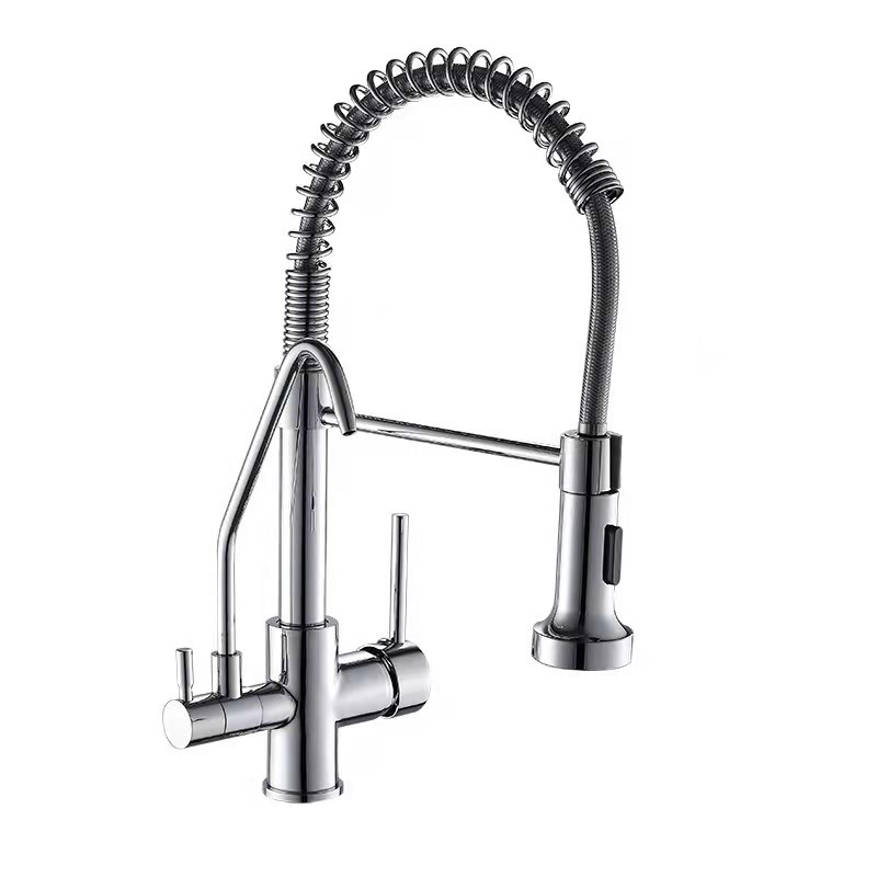 ODM High-Performance 3-Function Stainless Steel Kitchen Faucet by UNIK Manufacturers, Factories