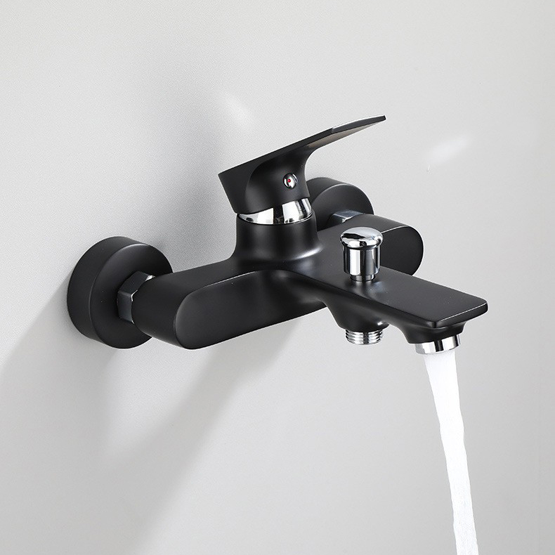 Brass shower faucet view 2