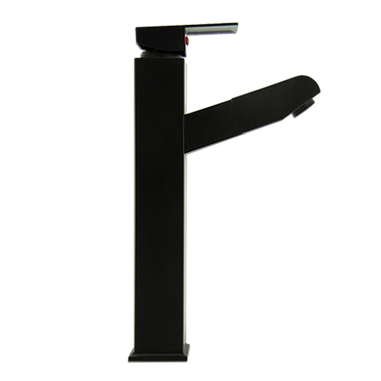 Cheap 5 Stars Hotel Black Stainless Steel Basin Pull Out Faucet Quotes, Products