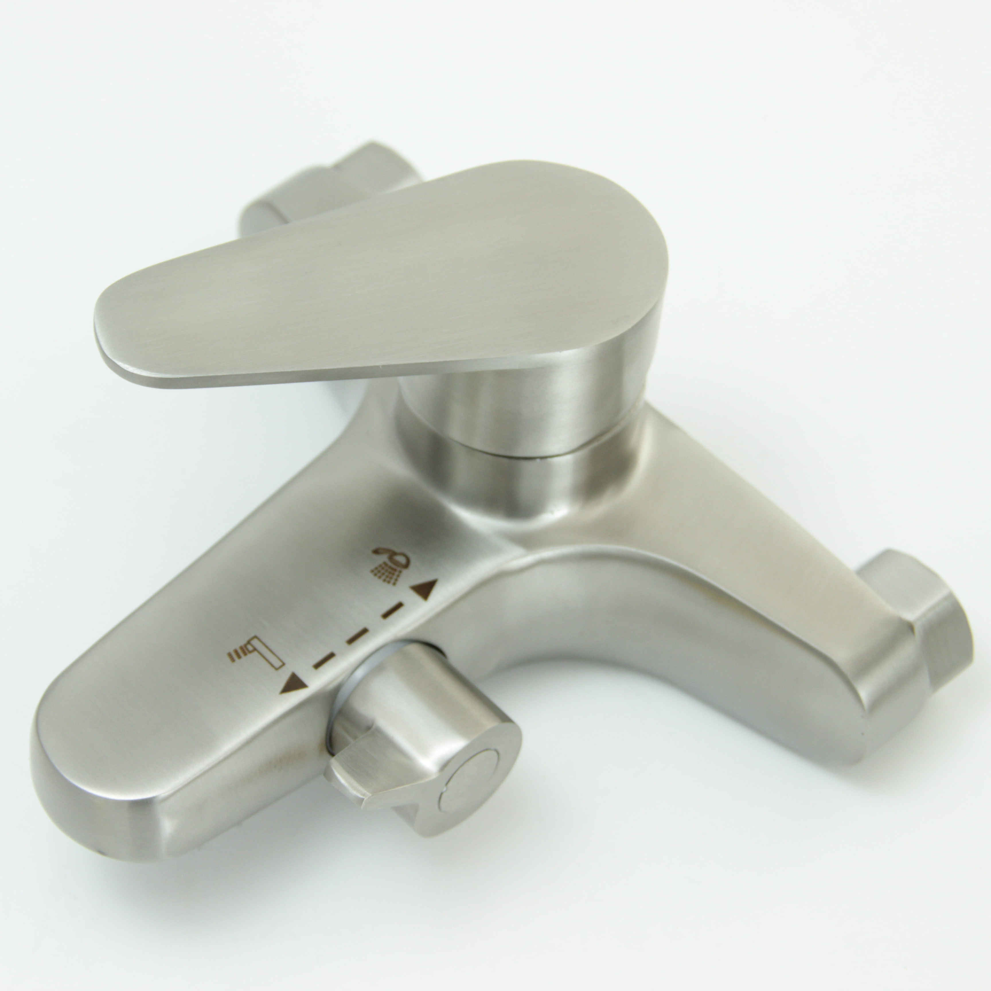 Best Wall mounted polished chrome brass cheap modern design bath tap mixer shower Supplier, Products