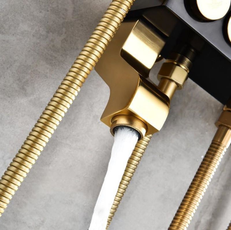 Brass Shower Set 4
