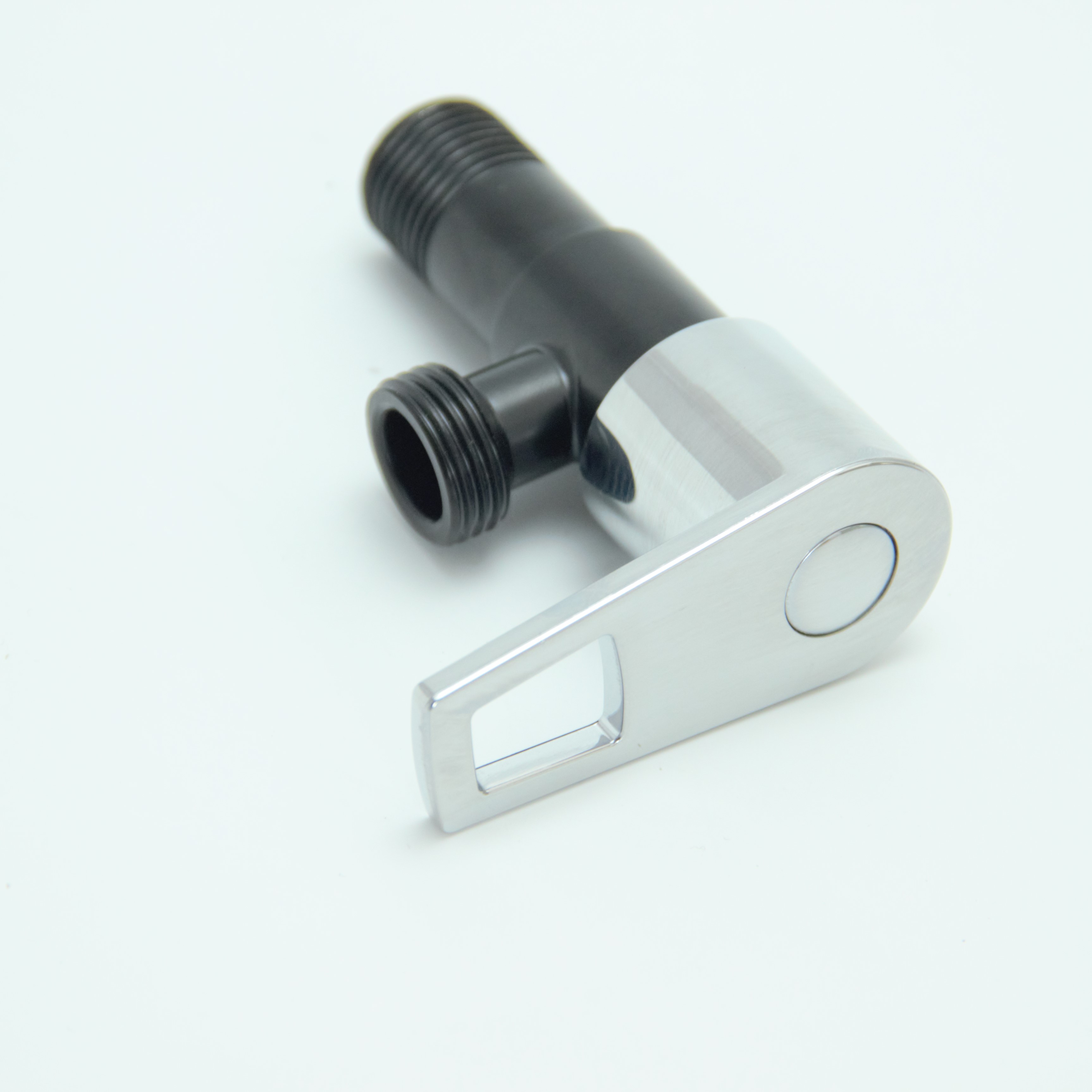 Cheap Bathroom faucet valves chrome plated water control angle stop valve Suppliers, Exporters