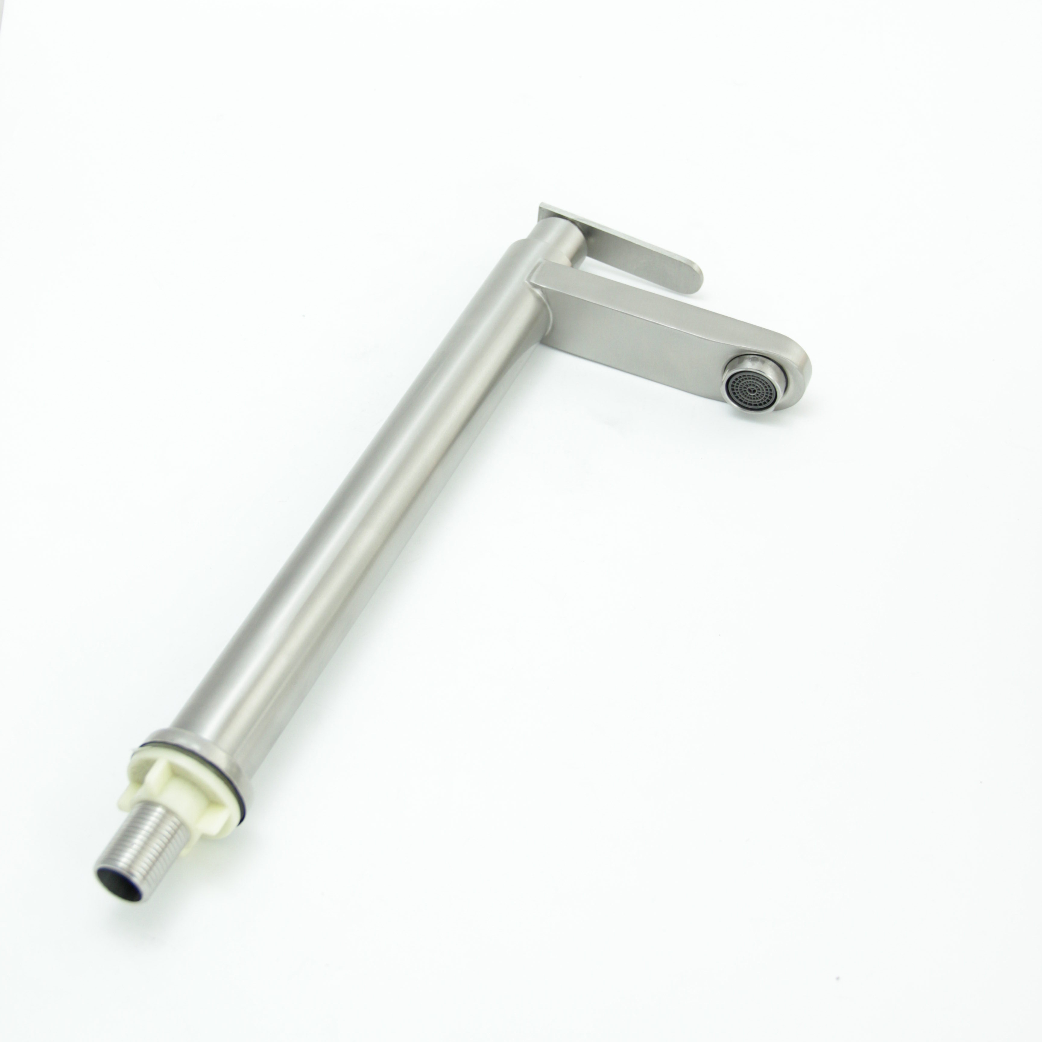 Wholesale Long Neck Stainless steel Bathroom nickel Brushed Basin Faucet Sink Tap Manufacturer, Suppliers