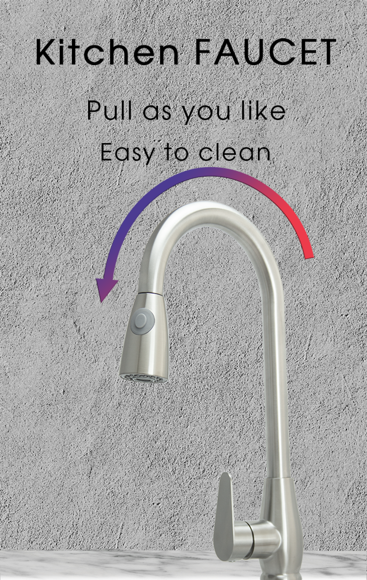 UNIK Stainless Steel Single Cold Faucet Detail 1