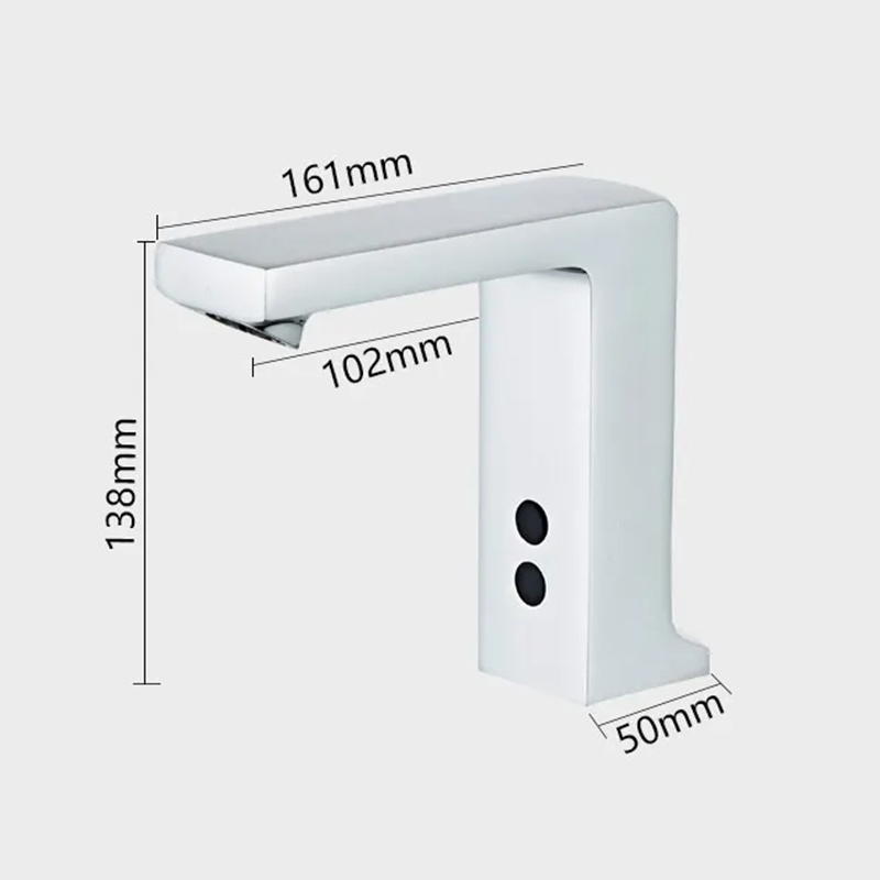 OEM Smart Touchless Bathroom Faucet High-Quality Zinc Alloy Adjustable Temperature Water Saving Customizable Factory, Service