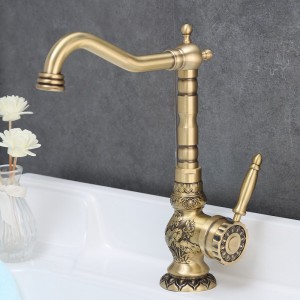 Brass Basin Faucet Detail 1
