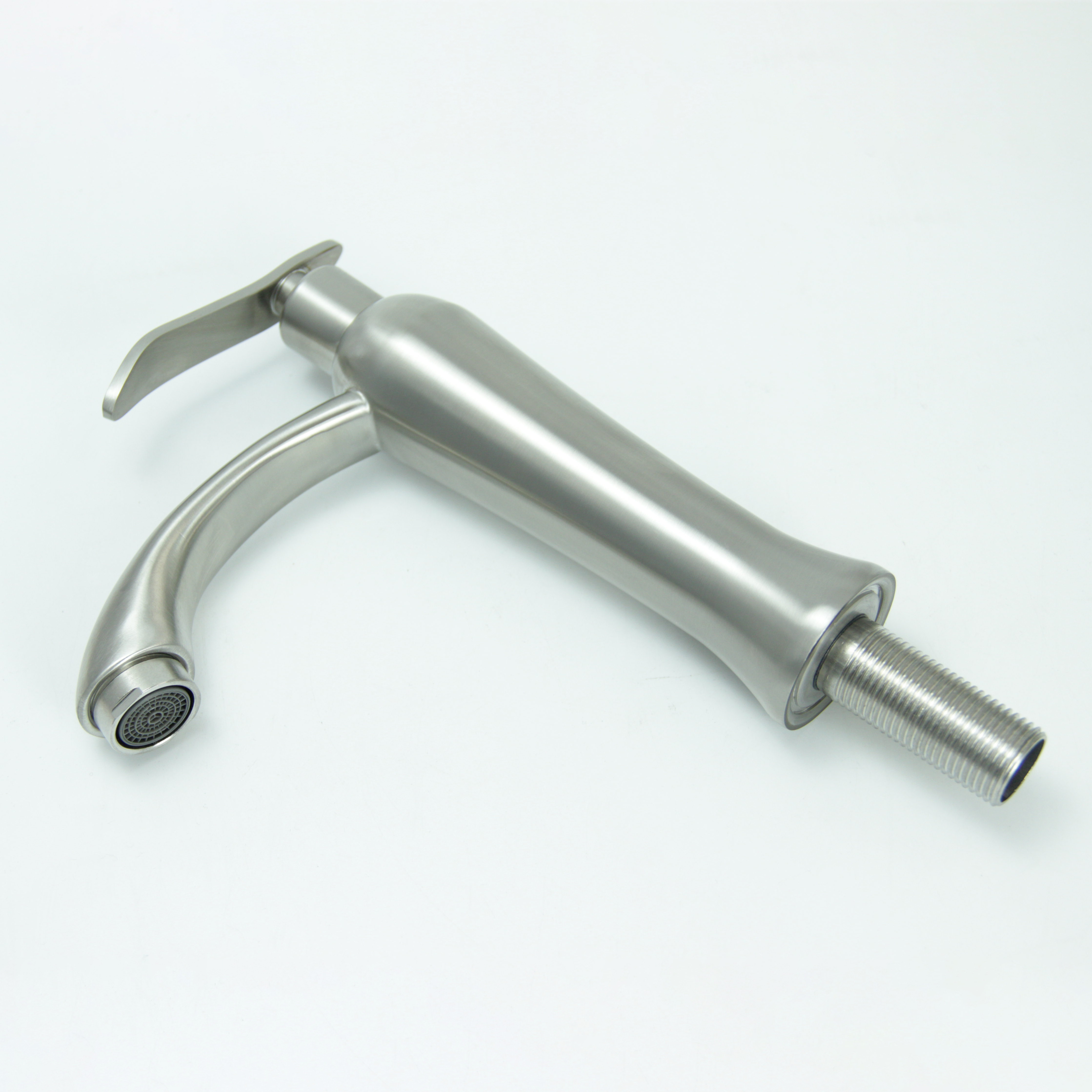OEM Hot sale brush nickle single hole basin faucet bathroom sink tap Factory, Company