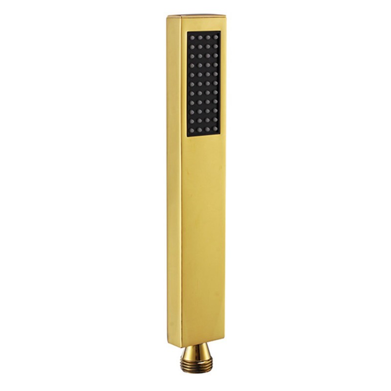CE Certification UNIK Multi-Color Square Handheld Shower Head – Durable Stainless Steel Design Factories, Exporter
