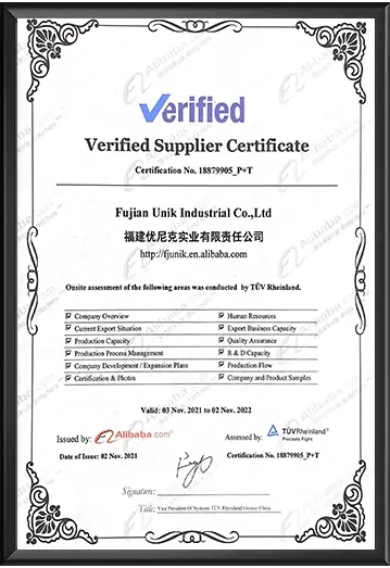 UNIK faucet CE safety certification