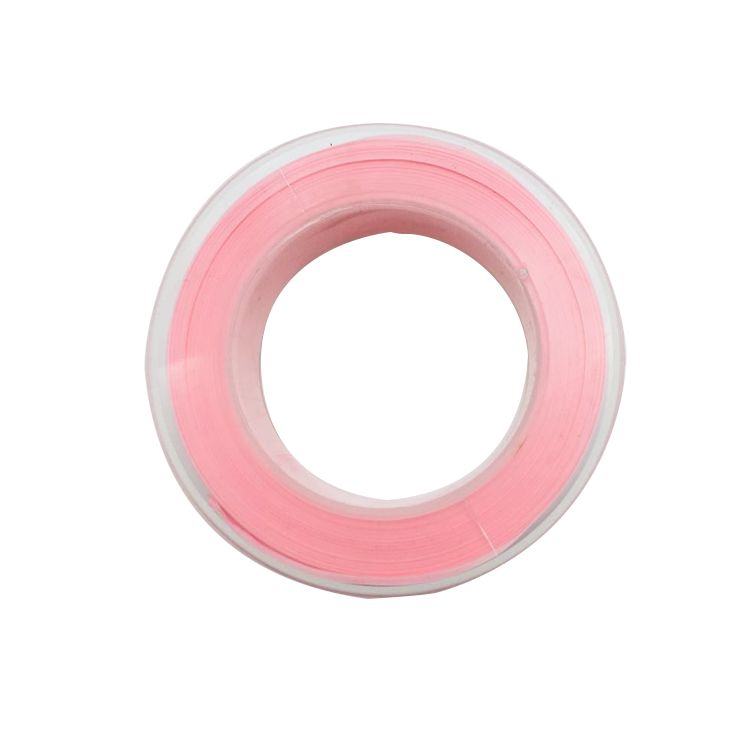 CE Certification Pink PTFE Thread Seal Tape in Clear Case 12mm*0.075mm*15m Ideal for Water and Gas Sealing Supplier, Service