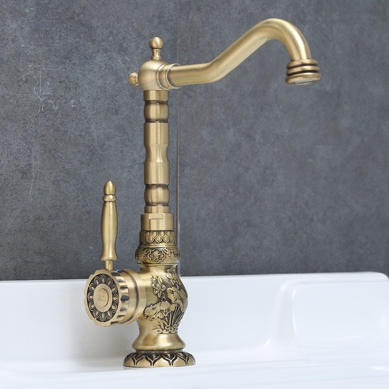 Brass Basin Faucet Detail 2