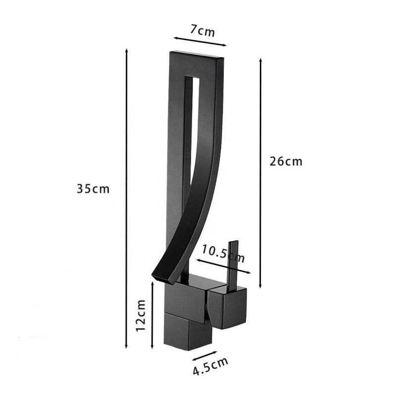 Wholesale Stylish Square Brass Basin Faucet Factories, Product