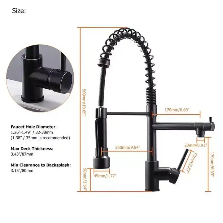 High-Quality Modern pull stainless steel kitchen faucet Supplier, Exporters