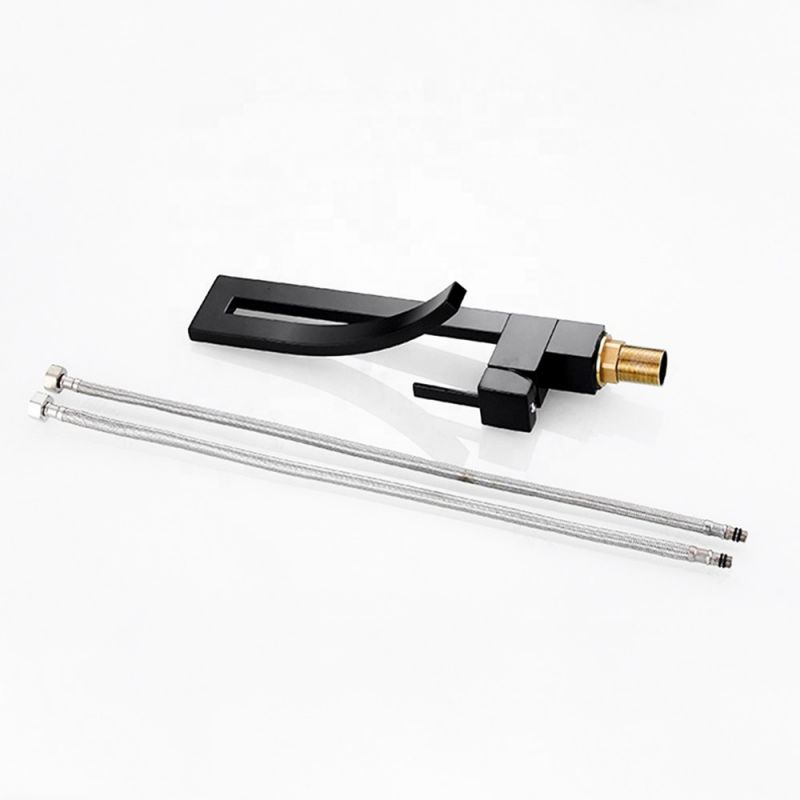 Square Brass Basin Faucet Detail 3