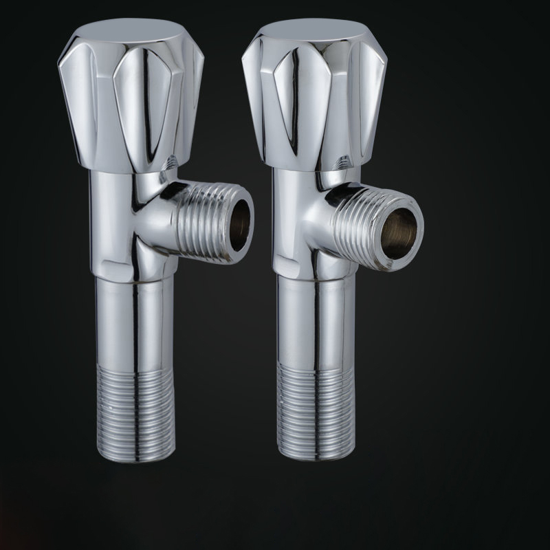 OEM Extended brass Angle valve length optional domestic 1/2 inch valve Products, Service