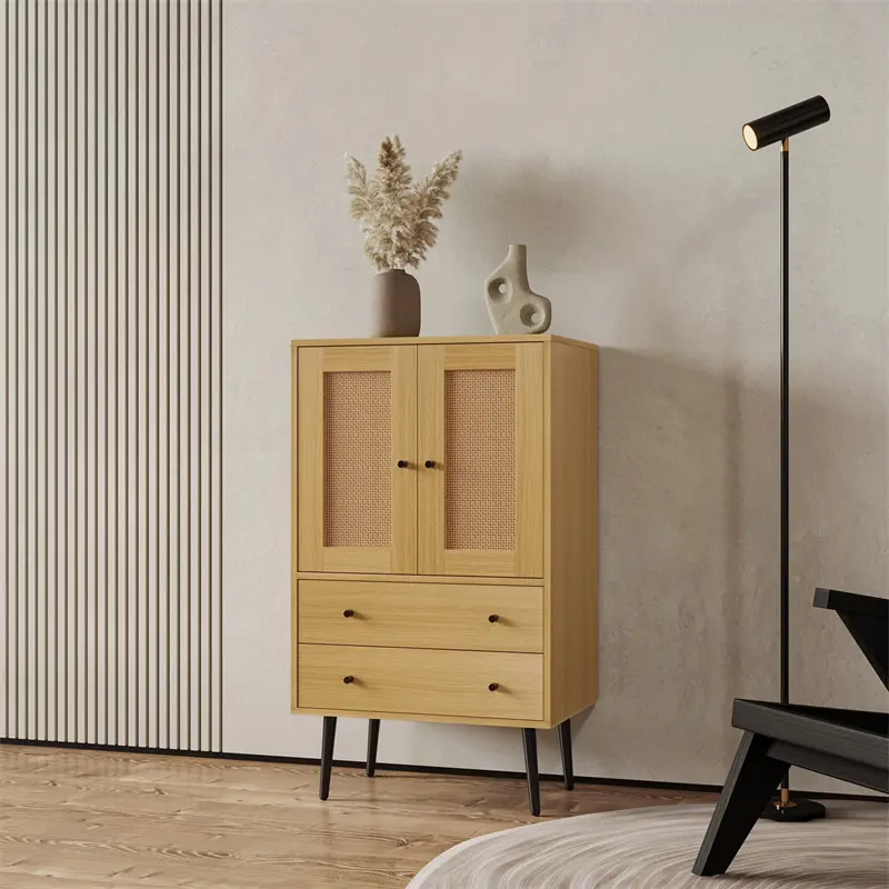 Cheap Sideboard, restaurant sideboard, entrance channel basement, bedroom and living room, oak color Products, Factories