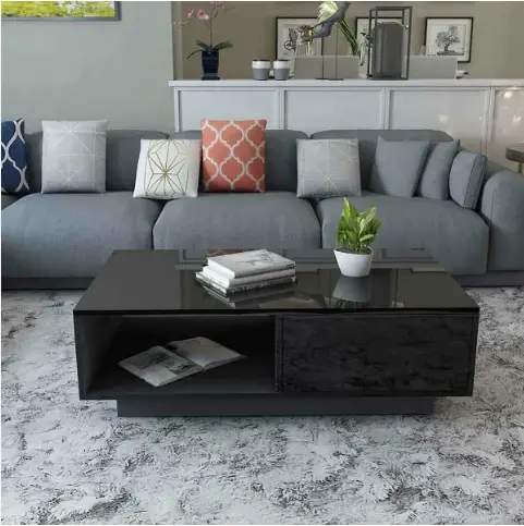 Famous Coffee Table with Decoration Light and Drawer Company, Exporters