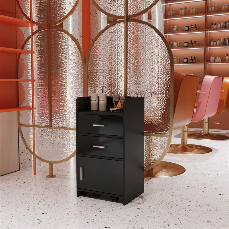 Buy Locking Beauty Salon Storage Cabinet Hair Dryer Holder Stylist Equipment Drawer Products, Quotes
