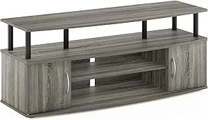Best Most pupular Oak grey/black TV stand with two doors manufactured from wood wholesale Manufacturer, Companies