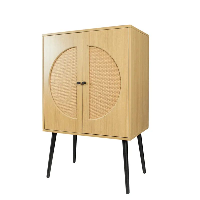 Custom Sideboard, with two storage spaces, restaurant sideboard, entrance channel basement, bedroom and living room, oak color Factory, Suppliers