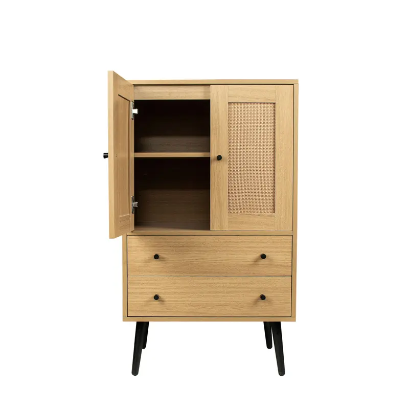 Cheap Sideboard, restaurant sideboard, entrance channel basement, bedroom and living room, oak color Products, Factories