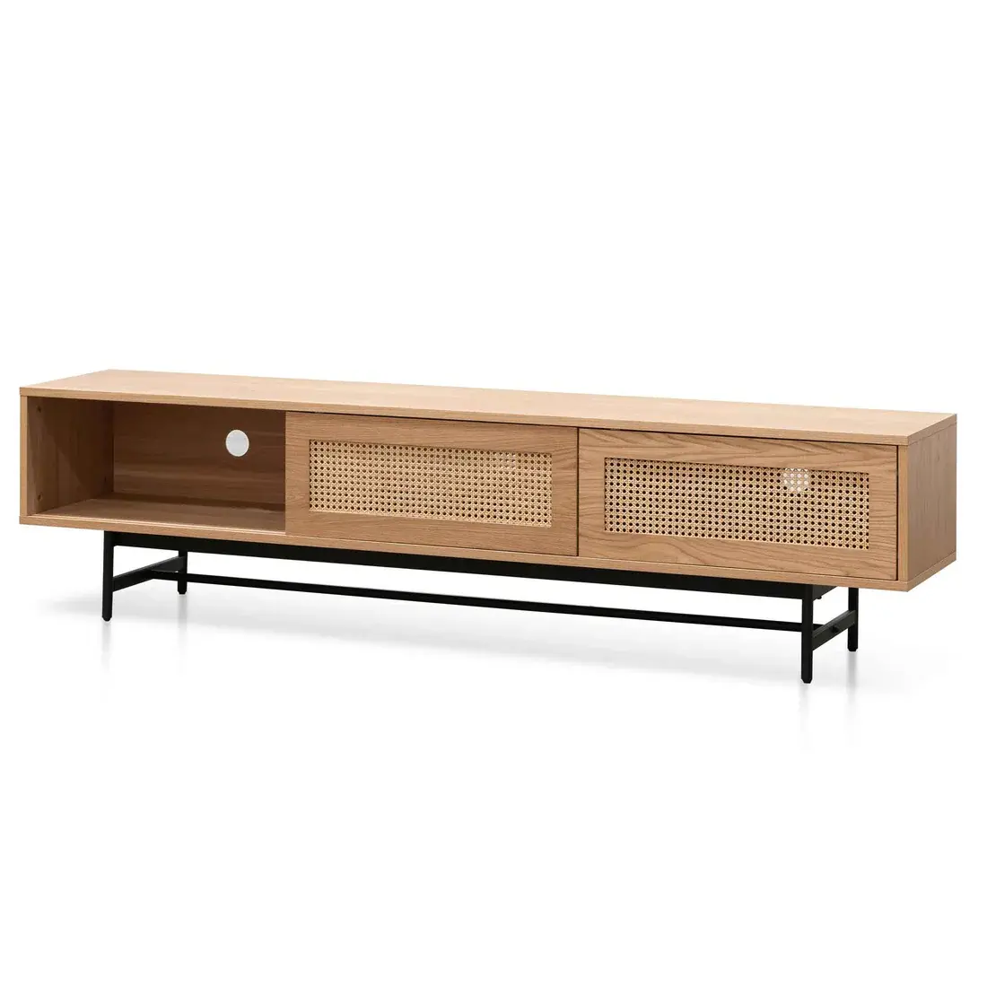 CE Certification New Design Modern TV Stand Luxury TV Cabinet with 3 Doors Rattan Living Room Cabinet Manufacturer, Suppliers