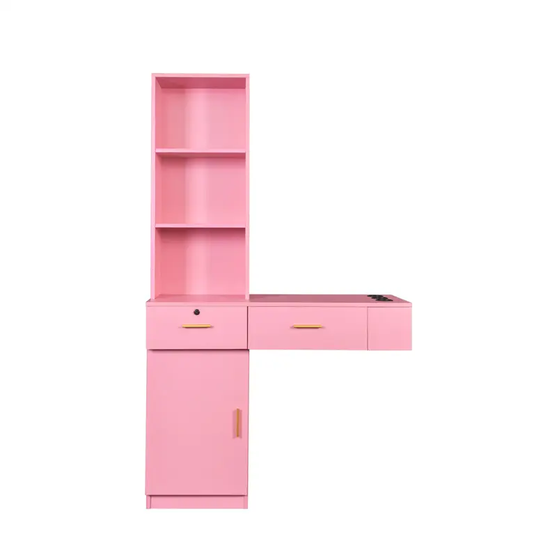 Best Pink modern simple hair desk, multi-layer storage space Quotes, Pricelist