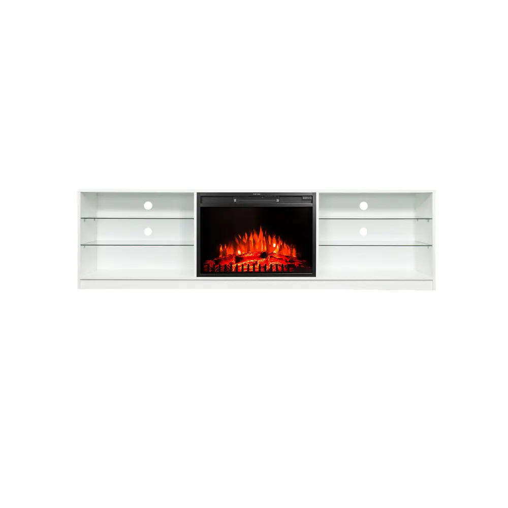 Buy Electric Fireplace TV Console,White Supplier, Products