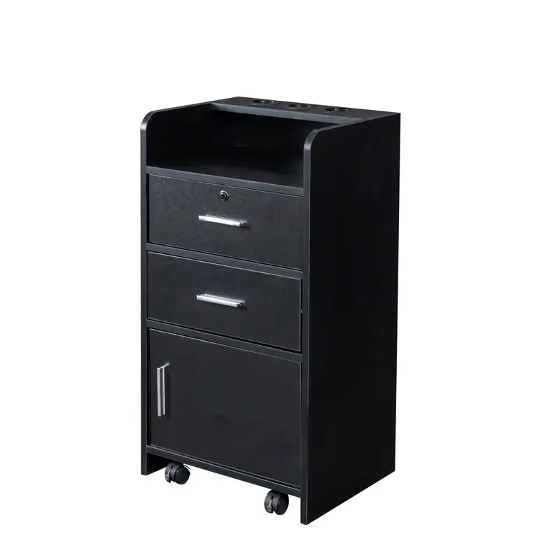Buy Locking Beauty Salon Storage Cabinet Hair Dryer Holder Stylist Equipment Drawer Products, Quotes