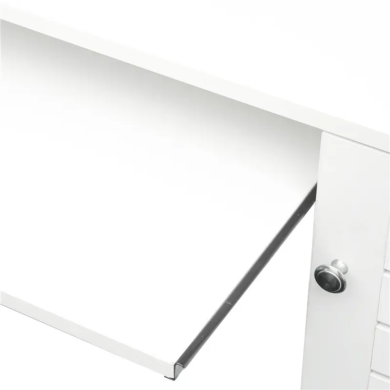 Famous Home & Office Computer Desk with Hutch, Antiqued White finish Company, Suppliers
