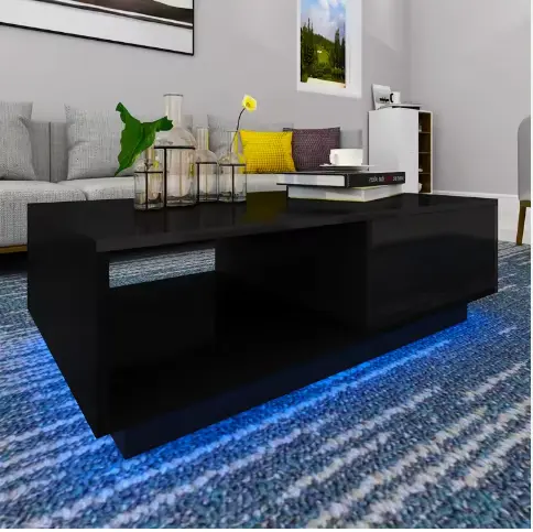 Famous Coffee Table with Decoration Light and Drawer Company, Exporters