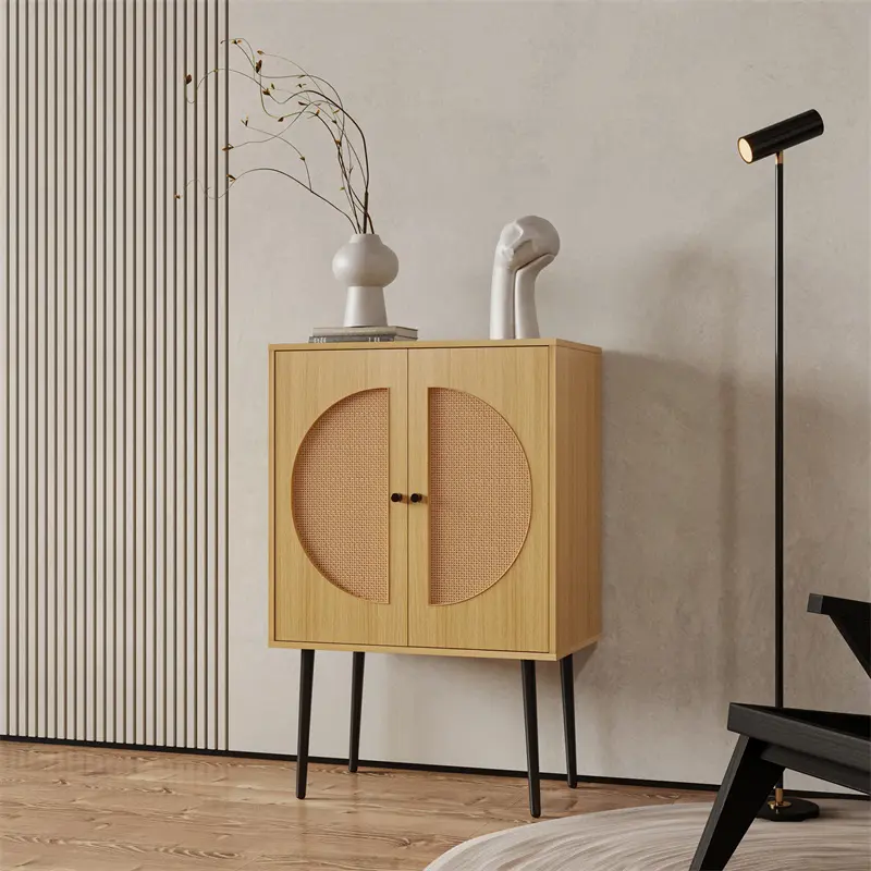 Custom Sideboard, with two storage spaces, restaurant sideboard, entrance channel basement, bedroom and living room, oak color Factory, Suppliers