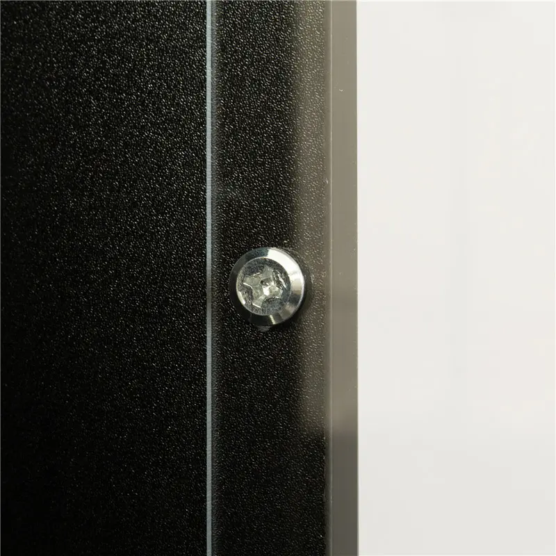 Best Side cabinet with aluminum strip lamp, for living room, storage shelves, black color Exporters, Pricelist