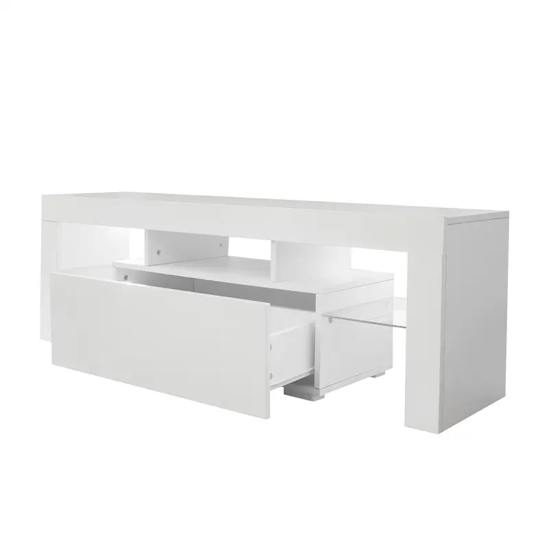 High-Quality Entertainment TV Stand, Large TV Stand TV Base Stand with LED Light TV Cabinet Product, Companies