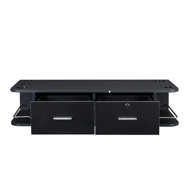 Custom Beauty Locking Wall Mount Styling Station Barber Beauty Spa Salon Equipment Supplier, Pricelist