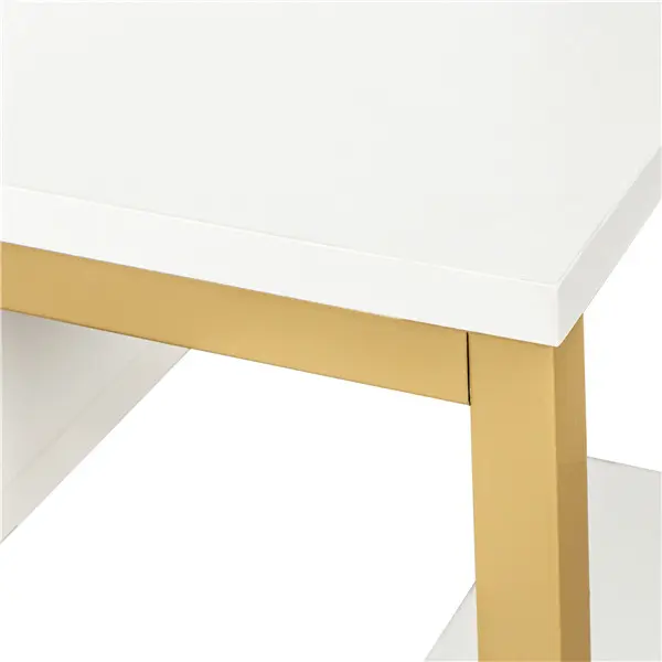 Best White, modern and simple vanity with stool, solid metal frame, large round mirror and storage space Manufacturers, Factory