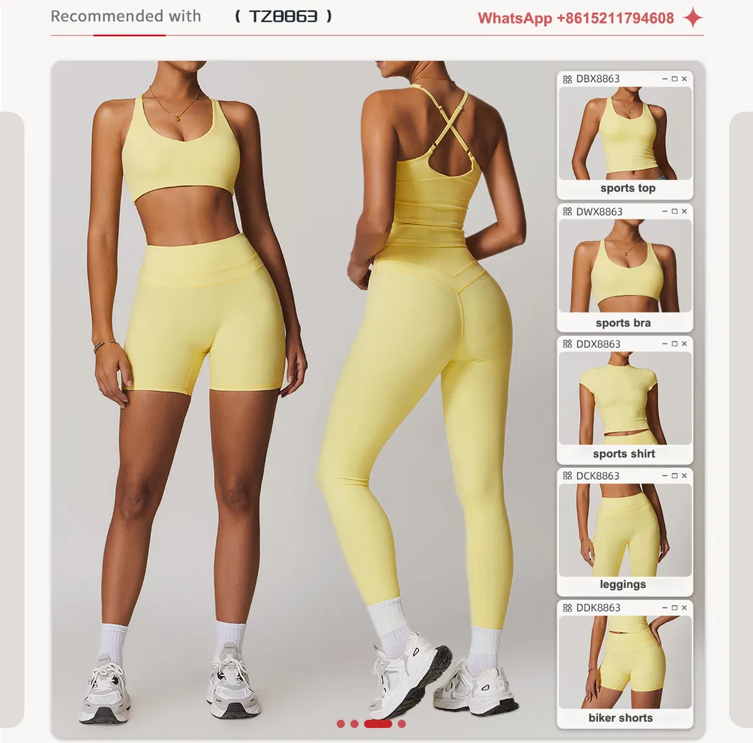 Mulheres 5 Conjunto de Loungewear para Yoga