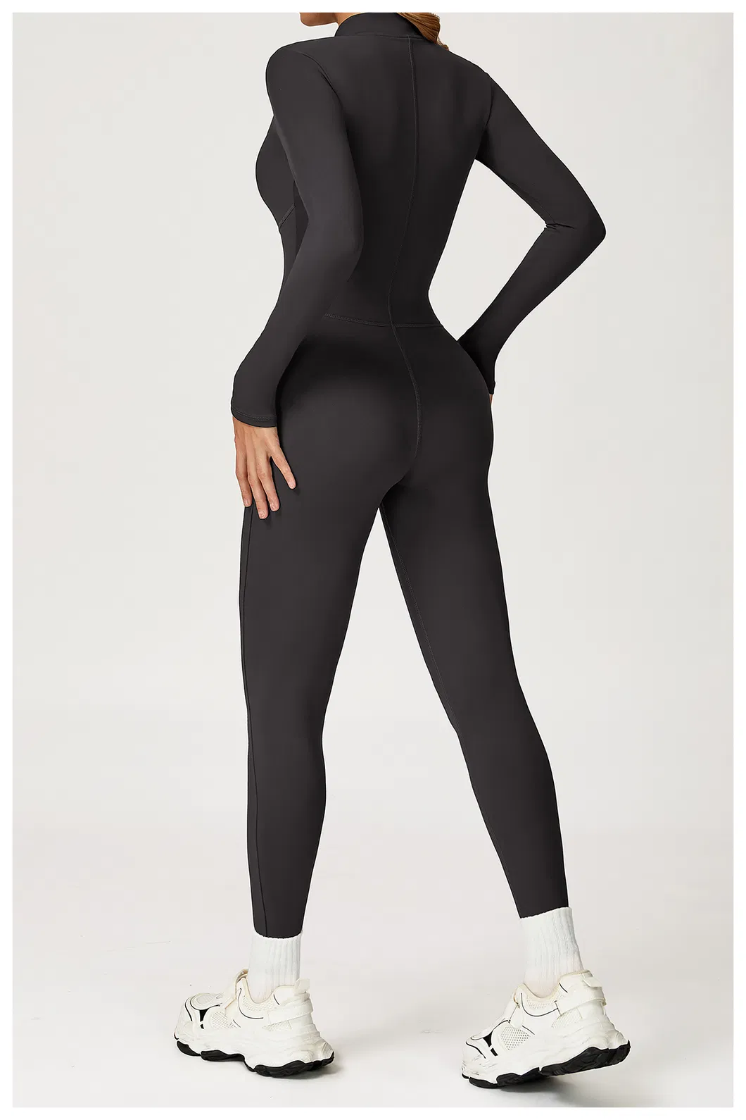 Conjunto de Ioga Feminino de Alta Elasticidade em Estilo Moderno, Roupas Multifuncionais para Corrida e Moda Fitness