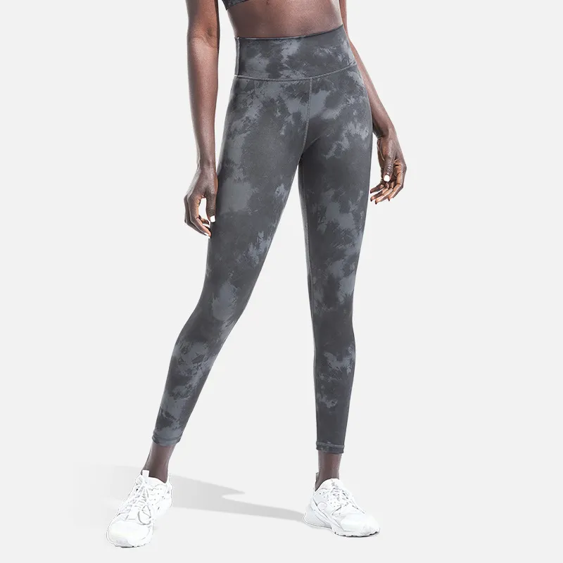 Conjunto de Treino Feminino Leggings de Cintura Alta Sutiã de Esporte Roupas de Academia