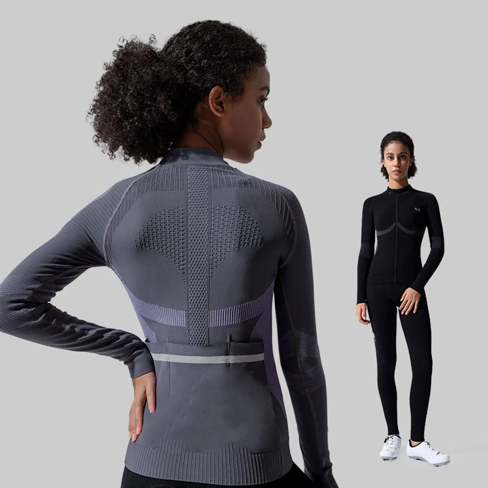 Roupas de Ciclismo Femininas ao Ar Livre, Confortáveis, Leves, Duráveis e Estilosas, Sem Costura e Respiráveis por Atacado