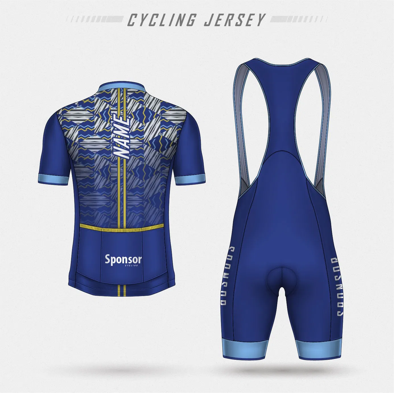Fornecedor de Roupas de Ciclismo com Impressão por Sublimação Personalizada na China