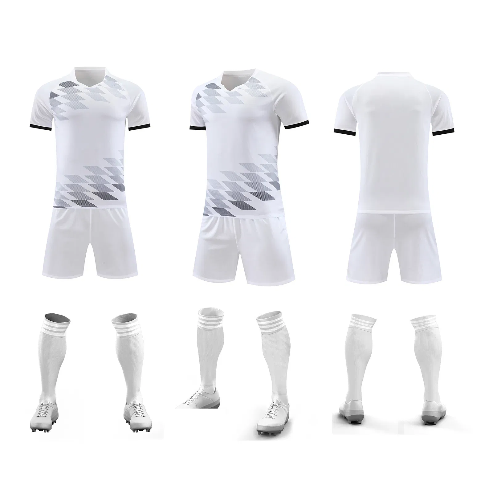 Uniforme de Treinamento de Futebol Premium para Entusiastas de Roupas Esportivas Competitivas