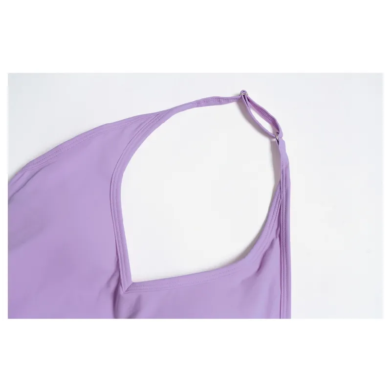 Colete de Yoga Feminino Fitness V-Neck Halter Neck Sutiã de Yoga Ajustado Moda Colete Esportivo Calças Longas de Perna Larga Roupas de Academia