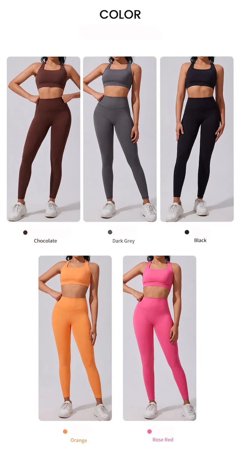 Vendas por atacado 6 PCS Roupas de Atividade Premium para Pilates e Fitness para Mulheres