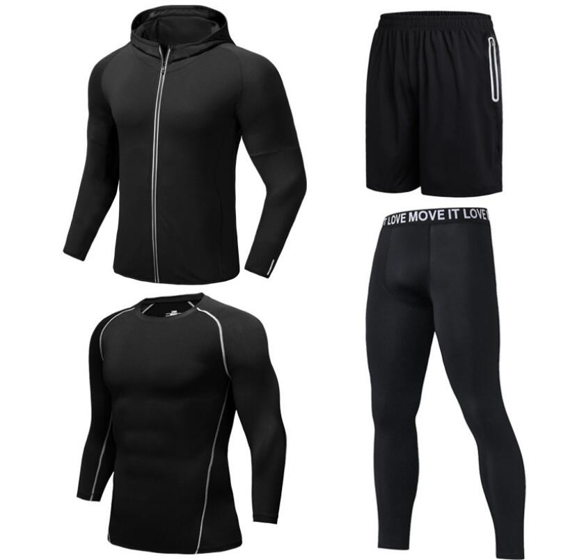 Personalizar os homens de esportes da Academia de treinamento de futebol a aplicar executando Sports Suit Desgaste de ginásio