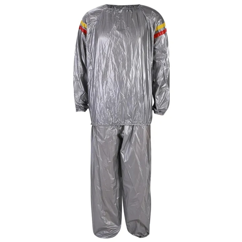 Treinamento de Exercício Versátil e Eficaz de Alto Desempenho, Suando Profusamente, Roupa Esportiva, Traje Sauna de PVC