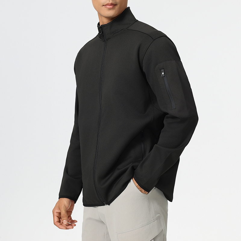 Melhor Venda de Roupas Exteriores para Esportes ao Ar Livre Jaqueta Casual Masculina com Logotipo Personalizável Fitness Multi Bolsos Roupas Esportivas Masculinas